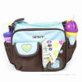 Diaper Bag, Made of Nylon and Polyester, Customized Designs are Accepted